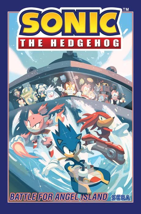 Sonic The Hedgehog Series 8 Books Set (Vol. 1 - Vol. 8)