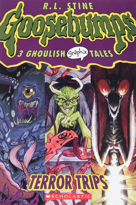 Goosebumps Graphic Novels 4 Books Set