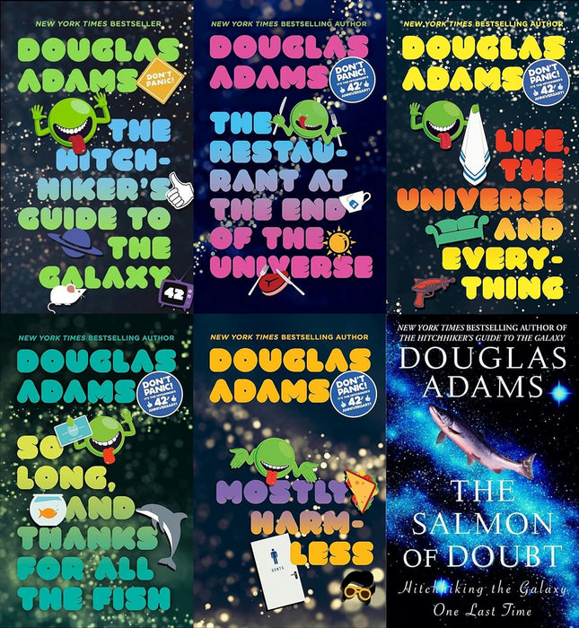 The Hitchhiker's Guide to the Galaxy (6 Book Set in the Series)