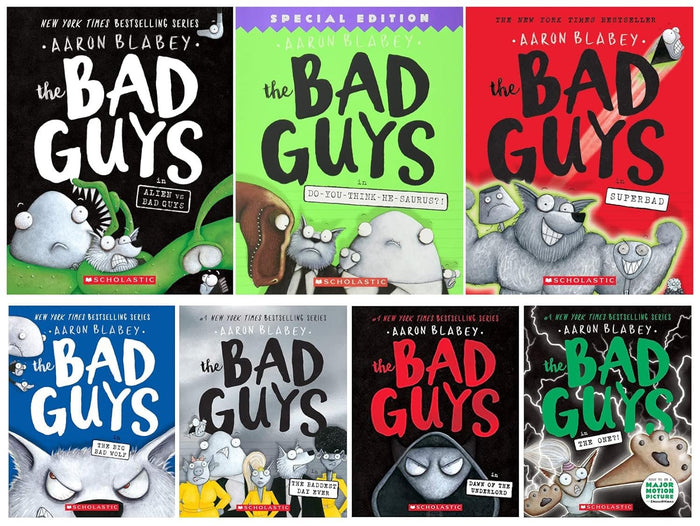 NEW SET! The Bad Guys Series 7 Books Set: Book 6 - 12