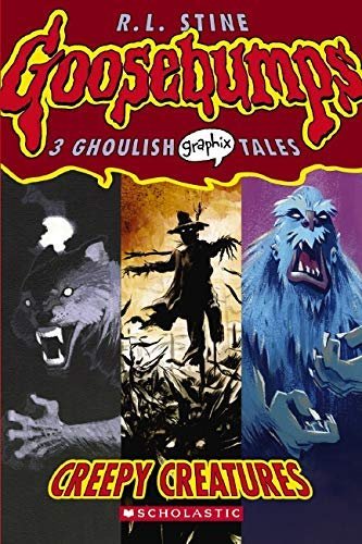 Goosebumps Graphic Novels 4 Books Set