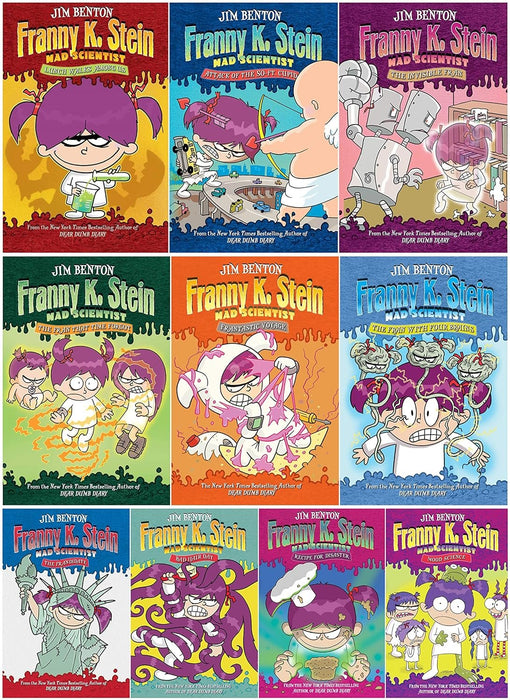 Franny K. Stein, Mad Scientist Series 10 Books Set