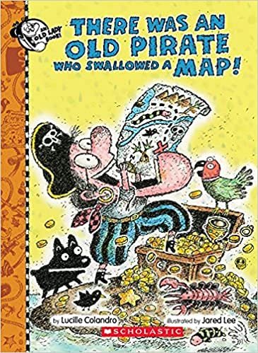 'There Was an Old Lady Who Swallowed' 3 Books Set (3 Hardcover Books) - Swallowed a Shark, a Map, the Moon