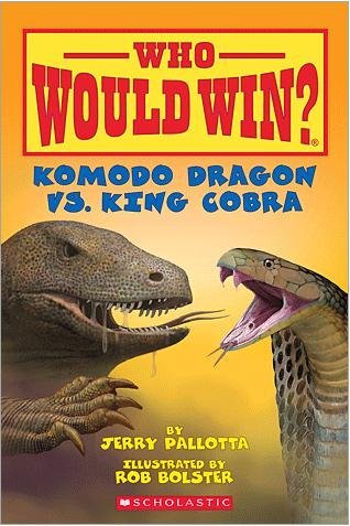 Who Would Win? Series Collection of 8 Books By Jerry Pallotta and Rob Bolster (Includes: Whale Vs. Giant Squid; Tarantula Vs Scorpion; Tyrannosaurus Rex Vs Velociraptor; Komodo Dragon Vs. King Cobra; Lion Vs Tiger;Killer Whale Vs Great White Shark;...