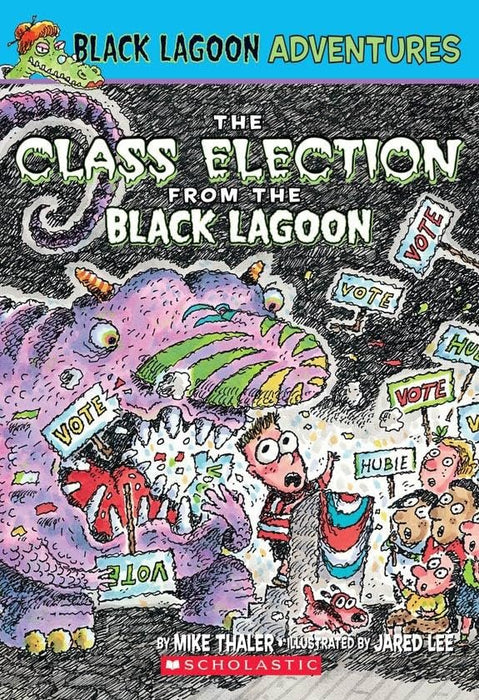 Black Lagoon Chapter Books #1-4 Box Set ; Class Trip, Talent Show, Class Election, Science Fair