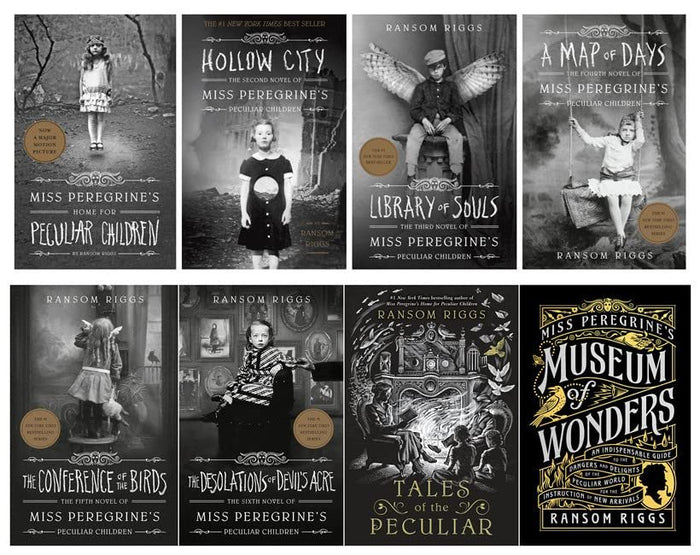 Ransom Riggs Complete 8 Books of Miss Peregrine's Peculiar Children Series (Paperback)