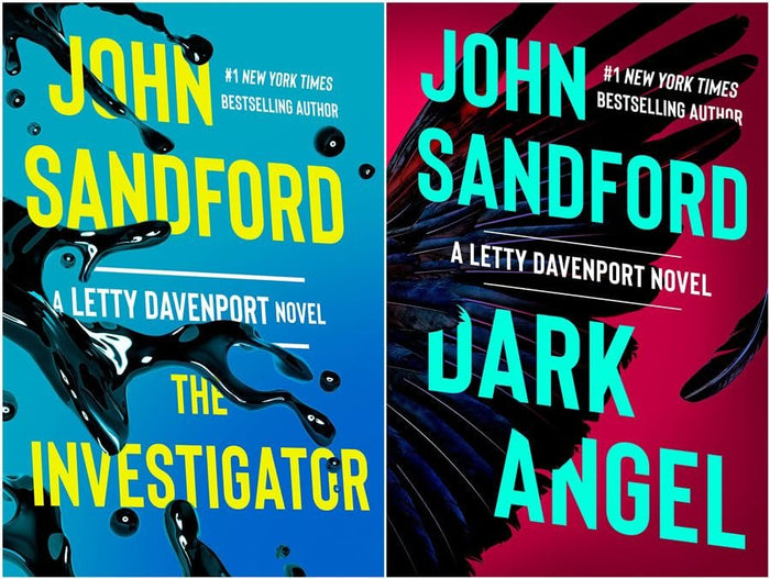 Letty Davenport Series 2 Books Set - The Investigator & Dark Angel (Hardcover Edition)