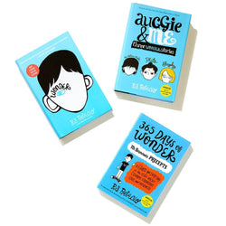 Wonder Series 3 Books Set (Wonder, Auggie & Me: Three Wonder Stories, 365 Days of Wonder: Mr. Browne's Precepts)