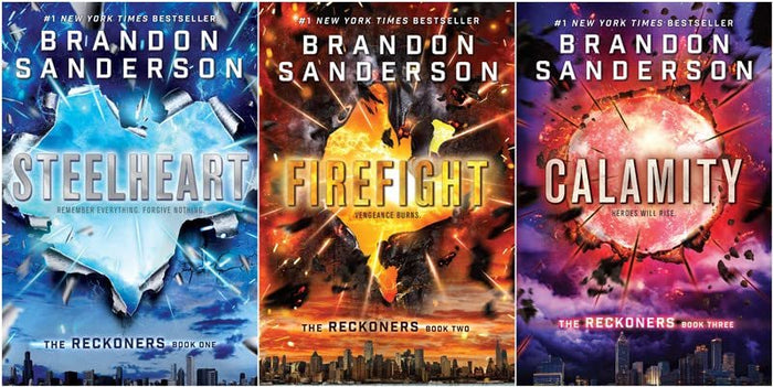 The Reckoners Series 3 Books Set (Paperback) - Steelheart; Firefight; Calamity