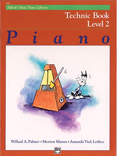 Alfred's Basic Piano Library Level 2 Four Books Set - Lesson 2, Theory 2, Technic 2 and Notespeller 2