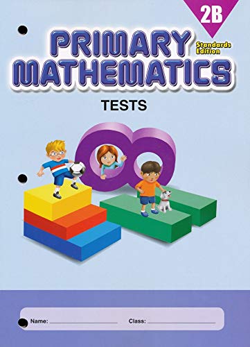 Singapore Primary Mathematics Grade 2 Tests Books Set (2 Books) - Book 2A, Book 2B (Standards Edition)