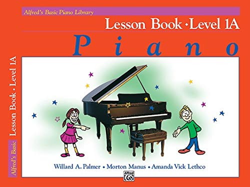 Alfred's Basic Piano Library: Level 1A Books Set (4 Books) - Lesson Book 1A, Theory Book 1A, Technic Book 1A, Recital Book 1A
