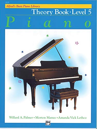 Alfred's Basic Piano Library: Level 5 Books Set (3 Books) - Lesson Book 5, Theory Book 5, Recital Book 5