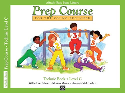 Alfred's Basic Piano Prep Course Level C Set (4 Books) - Lesson Book C, Theory Book C, Technic Book C, Notespeller Book C