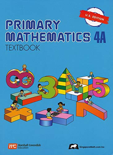 Singapore Math: Primary Mathematics Level 4A Books Set (3 Books) - Textbook 4A, Workbook 4A, Home Instructor's Guides 4A (US Edition)