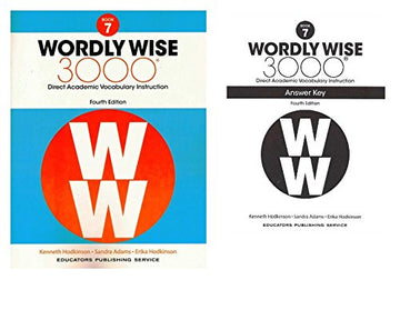 Wordly Wise 3000® 4th Edition Grade 7 SET -- Student Book and Answer Key (Direct Academic Vocabulary Instruction)