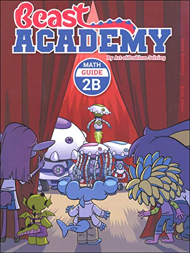 Art of Problem Solving: Beast Academy Grade 2 Complete Books Set (8 Books) - Math Guide 2A, 2B, 2C, 2D & Math Practice 2A, 2B, 2C, 2D