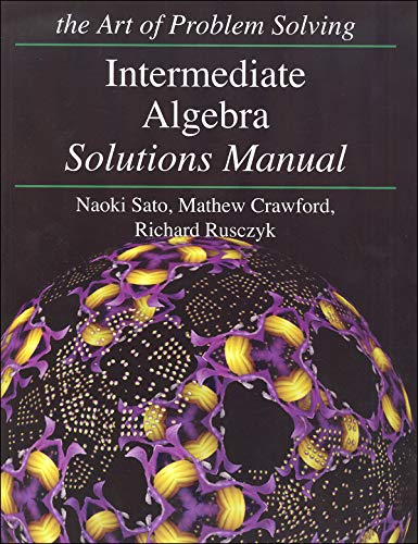 Art of Problem Solving: Intermediate Algebra Books Set (2 Books) - Intermediate Algebra Text, Intermediate Algebra Solution Manual