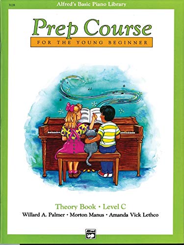 Alfred's Basic Piano Prep Course Level C Set (4 Books) - Lesson Book C, Theory Book C, Technic Book C, Notespeller Book C