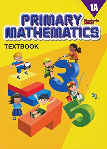 Singapore Primary Mathematics Grade 1 Kit + Answer Keys (5 Books) - Textbooks 1A and 1B, Workbooks 1A and 1B, and Answer Key 1A-3B (Standard Edition)