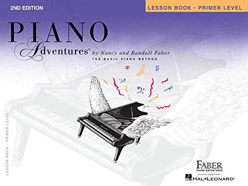 Faber Piano Adventures Primer Level Books Set (4 Books): Lesson, Theory, Technique & Artistry, Performance