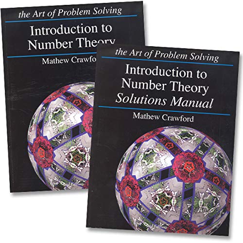 Art of Problem Solving: Introduction to Number Theory Books Set (2 Books) - Introduction to Number Theory Text, Introduction to Number Theory Solutions Manual