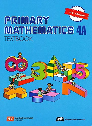 Singapore Math: Primary Mathematics 4A SET--Textbook and Workbook (US Edition)