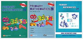 Singapore Math: Primary Mathematics Level 2B Books Set (3 Books) - Textbook 2B, Workbook 2B, Home Instructor's Guides 2B (US Edition)