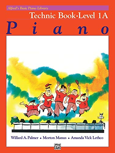 Alfred's Basic Piano Library: Level 1A Books Set (4 Books) - Lesson Book 1A, Theory Book 1A, Technic Book 1A, Recital Book 1A