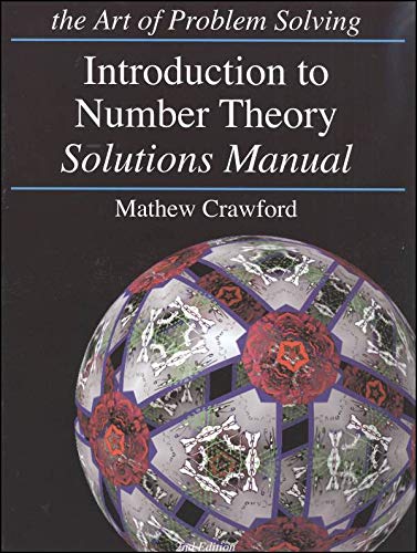 Art of Problem Solving: Introduction to Number Theory Books Set (2 Books) - Introduction to Number Theory Text, Introduction to Number Theory Solutions Manual