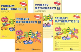 Singapore Primary Mathematics Level 1 Kit (US Edition), Workbooks 1A and 1B, and Textbooks 1A and 1B by Singapore Math; U.S. Edition edition (2003) (2003)