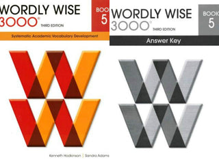 Wordly Wise 3000® 3rd Edition Grade 5 SET -- Student Book and Answer Key (Systematic Academic Vocabulary Development)