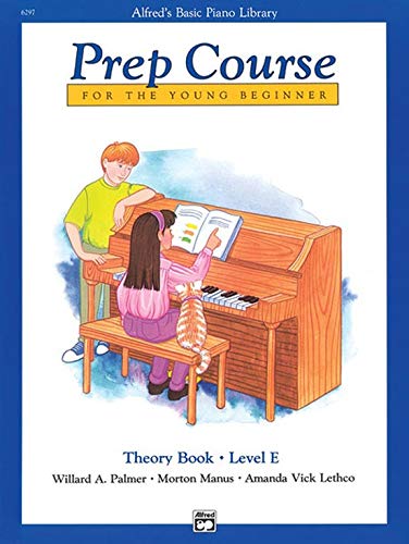 Alfred's Basic Piano Prep Course Level E Set (4 Books) - Lesson Book E, Theory Book E, Technic Book E, Notespeller Book E