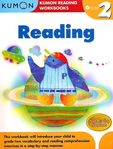 Kumon Grade 2 Complete Set (6 Workbooks) - Addition, Subtraction, Geometry&Measurement, Word Problems, Reading, Writing
