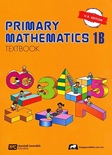 Singapore Math: Primary Mathematics Grade 1 SET(4 Books) - Textbooks 1A and 1B, Workbooks 1A and 1B (US Edition)