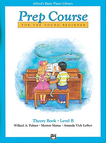 Alfred's Basic Piano Prep Course Level B Set (4 Books) - Lesson Book B, Theory Book B, Technic Book B, Notespeller Book B