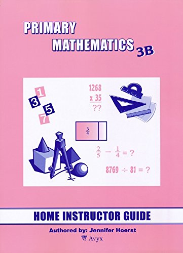 Singapore Math: Primary Mathematics Level 3B Books Set (3 Books) - Textbook 3B, Workbook 3B, Home Instructor's Guides 3B (US Edition)