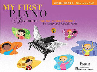 My First Piano Adventures® - Book C Set (2 Books) - Lesson Book C with Online Autio, Writing Book C
