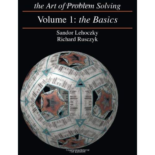 Art of Problem Solving: Vol 1 & Vol 2 Texts & Solutions Books Set (4 Books) - Volume 1 Text, Volume 1 Solutions Manual, Volume 2 Text, Volume 2 Solutions Manual