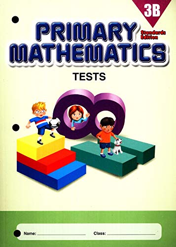 Singapore Primary Mathematics Grade 3 Tests Books Set (2 Books) - Book 3A, Book 3B (Standards Edition)