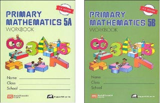 Singapore Math: Primary Mathematics Grade 5 WORKBOOK SET--5A and 5B (US Edition)
