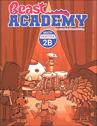 Art of Problem Solving: Beast Academy Grade 2 Complete Books Set (8 Books) - Math Guide 2A, 2B, 2C, 2D & Math Practice 2A, 2B, 2C, 2D