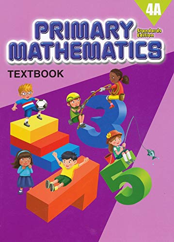 Singapore Primary Mathematics Grade 4 Kit + Answer Keys (5 Books) - Textbooks 4A and 4B, Workbooks 4A and 4B, and Answer Key 4A-6B (Standard Edition)