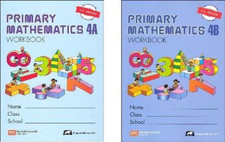Singapore Math: Primary Mathematics Grade 4 WORKBOOK SET--4A and 4B (US Edition)
