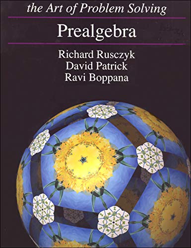Art of Problem Solving: Prealgebra Books Set (2 Books) - Prealgebra Text, Prealgebra Solutions Manual