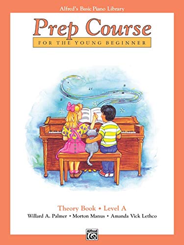Alfred's Basic Piano Prep Course Level A Set (4 Books) - Lesson Book A, Theory Book A, Technic Book A, Notespeller Book A