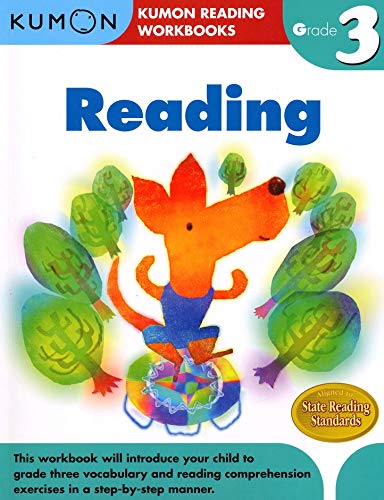 Kumon Grade 3 Complete Set (7 Workbooks) - Addition&Subtraction, Multiplication, Division, Geometry&Measurement, Word Problems, Reading, Writing