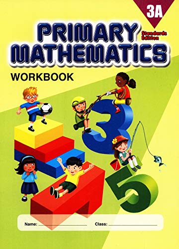 Singapore Primary Mathematics Grade 3 Kit + Answer Keys (5 Books) - Textbooks 3A and 3B, Workbooks 3A and 3B, and Answer Key 1A-3B (Standard Edition)