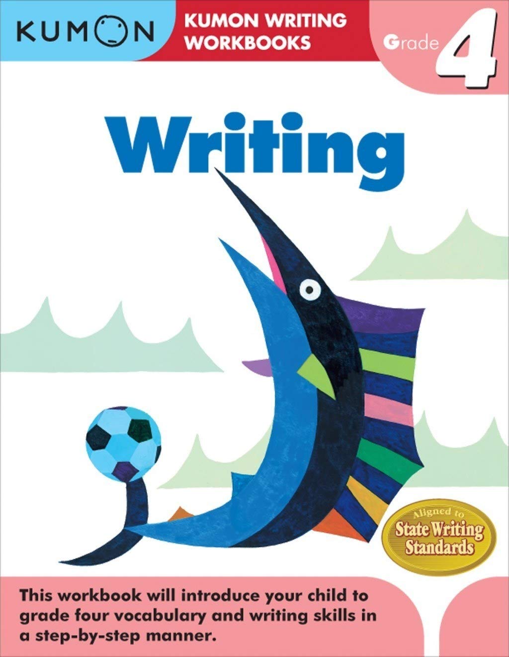 Kumon Grade 4 Complete Set (7 Workbooks) - Multiplication, Division, Decimals&Fractions, Geometry&Measurement, Word Problems, Reading, Writing