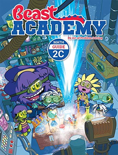 Art of Problem Solving: Beast Academy Grade 2 Complete Books Set (8 Books) - Math Guide 2A, 2B, 2C, 2D & Math Practice 2A, 2B, 2C, 2D